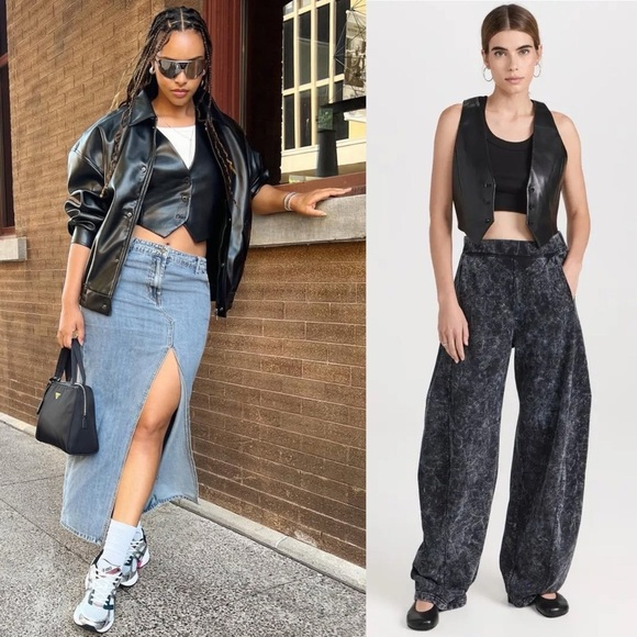 Alice and Olivia Leather Vest - Picture 14 of 16